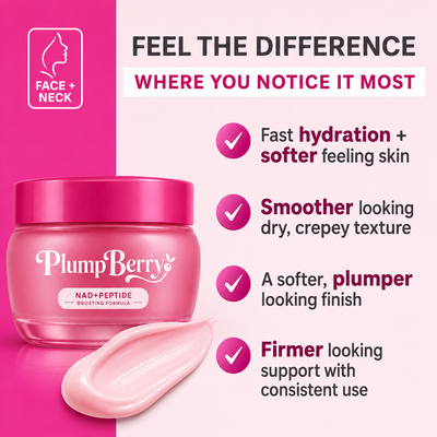 Blush Berry - NAD+ Peptide Boosting Cream